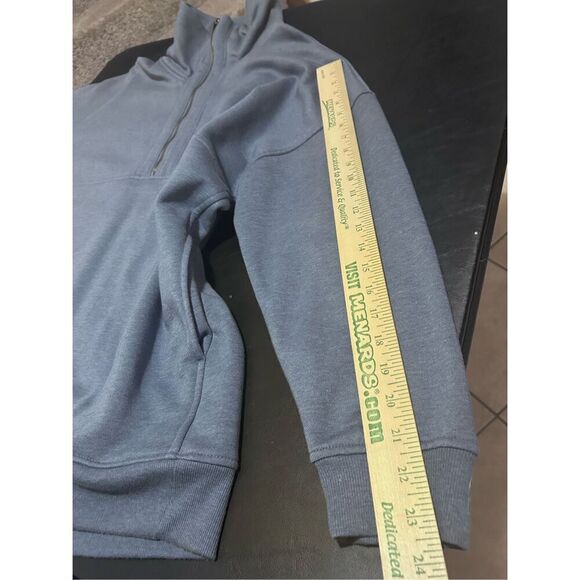 Old Navy Women’s Size XL Oversized Half Zip French Terry Funnel Neck Sweatshirt - Picture 13 of 13